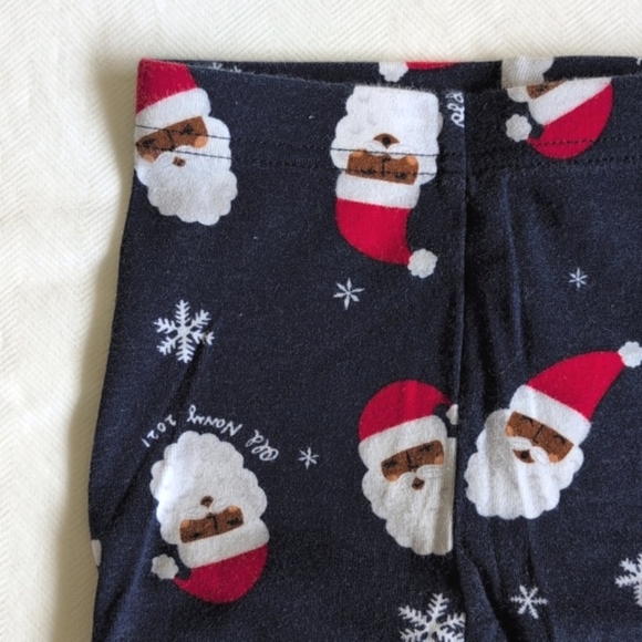 old navy christmas santa snug fit cotton pajama set 2T toddler unisex - Picture 5 of 7